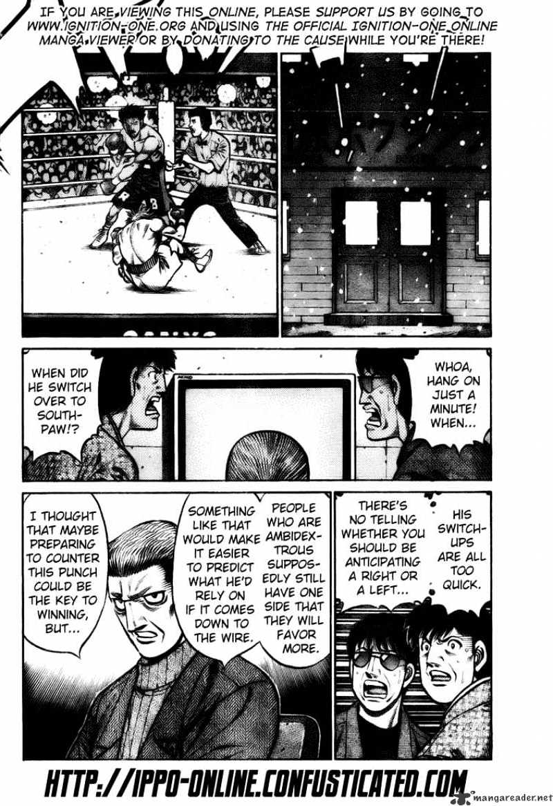 Hajime no Ippo: Fighting Spirit, Chapter 806 image 08